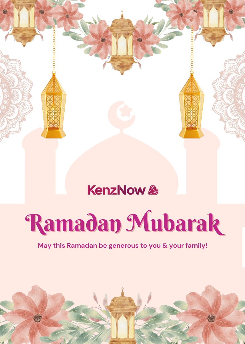 KenzNowPrizes's tweet photo. We wish a happy Ramadan to all those celebrating! 💫🎉

#ramadan #ramadanmubarak #festivities #muslims #family #KenzNow https://t.co/Q9SAH78838