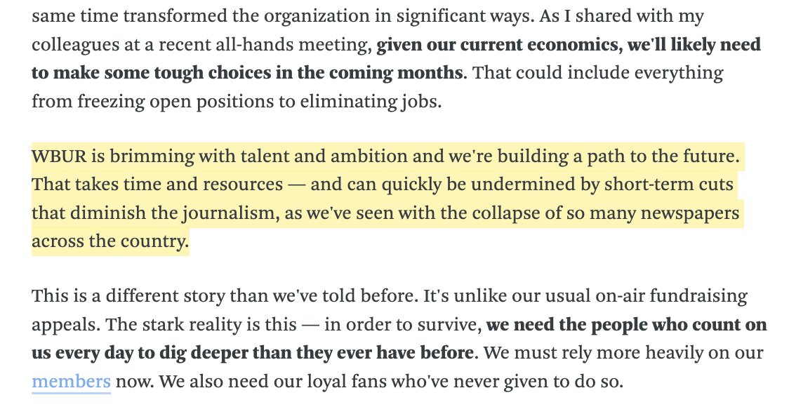 We Make WBUR tweet media