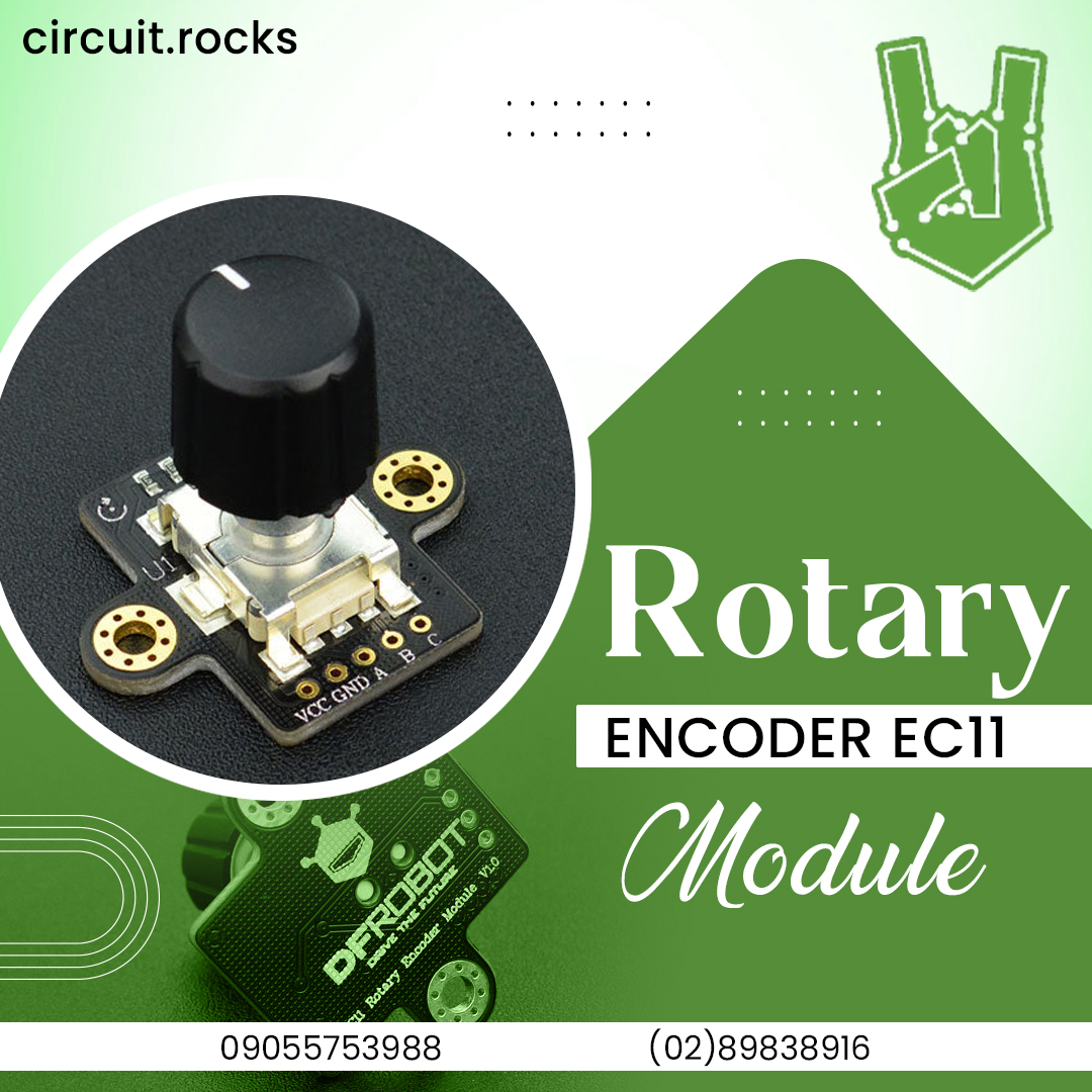 circuitrocks's tweet image. The DFRobot 360 degree rotary encoder module is based and designed on the EC11 rotary encoder button.
Visit at - shorturl.at/cfnDS
#rotaryencoder #EC11 #module #rotaryencoderEC11 #micro #MicroUSB #breakoutboard #microusbboard #stabletimer #switch #button #555timer #8pin