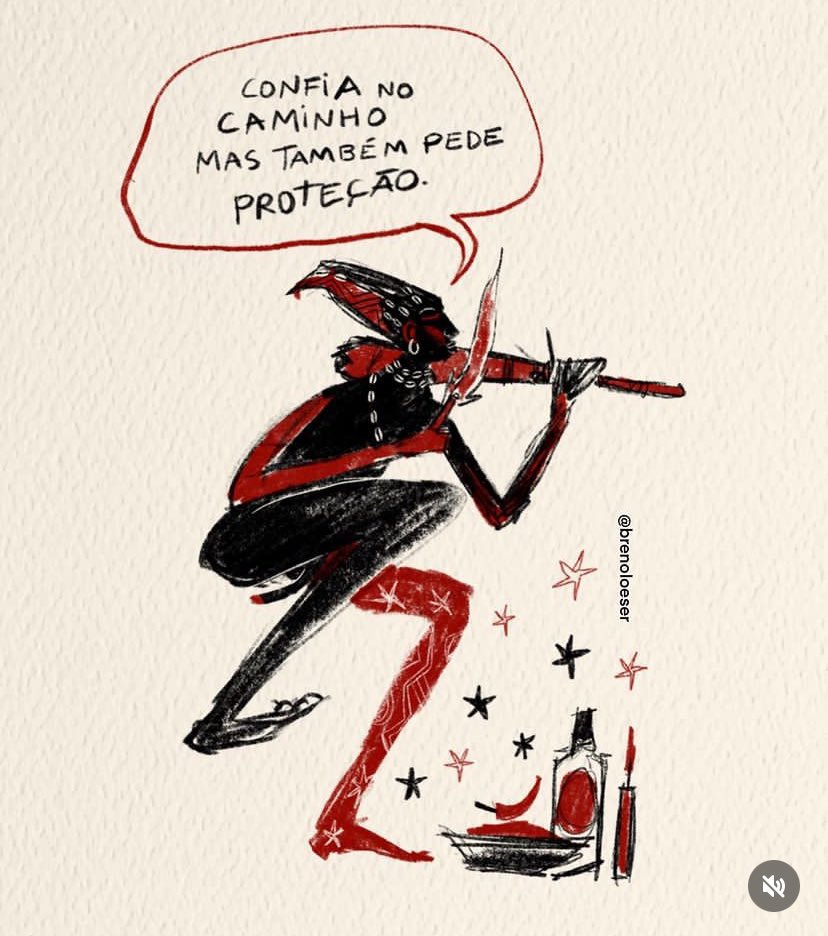 existem vários caminhos..
mas, só um dono
laroyê esú ❤️‍🔥🔥