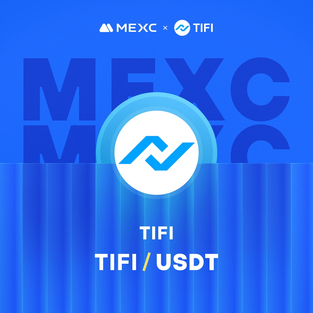 We're thrilled to announce that the <a href="/TiFiToken/">TiFi Token</a> Kickstarter has concluded and $TIFI will be listed on #MEXC! 

🔹Deposit: Opened 
🔹TIFI/USDT Trading in Innovation Zone: 2024-03-11 15:00 (UTC)

Details: mexc.com/support/articl…