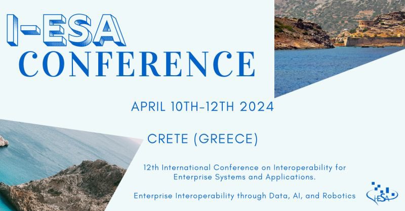 Reminder: Today is the deadline for paper submission for #IESA2024! Submit your paper today : mklab.iti.gr/iesa2024/paper…

#interoperability #conference