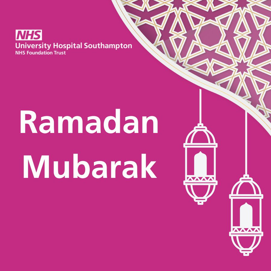 To those of our staff, patients and community who are observing Ramadan, we wish you all a safe and healthy Ramadan Mubarak. #RamadanMubarak #Ramadan