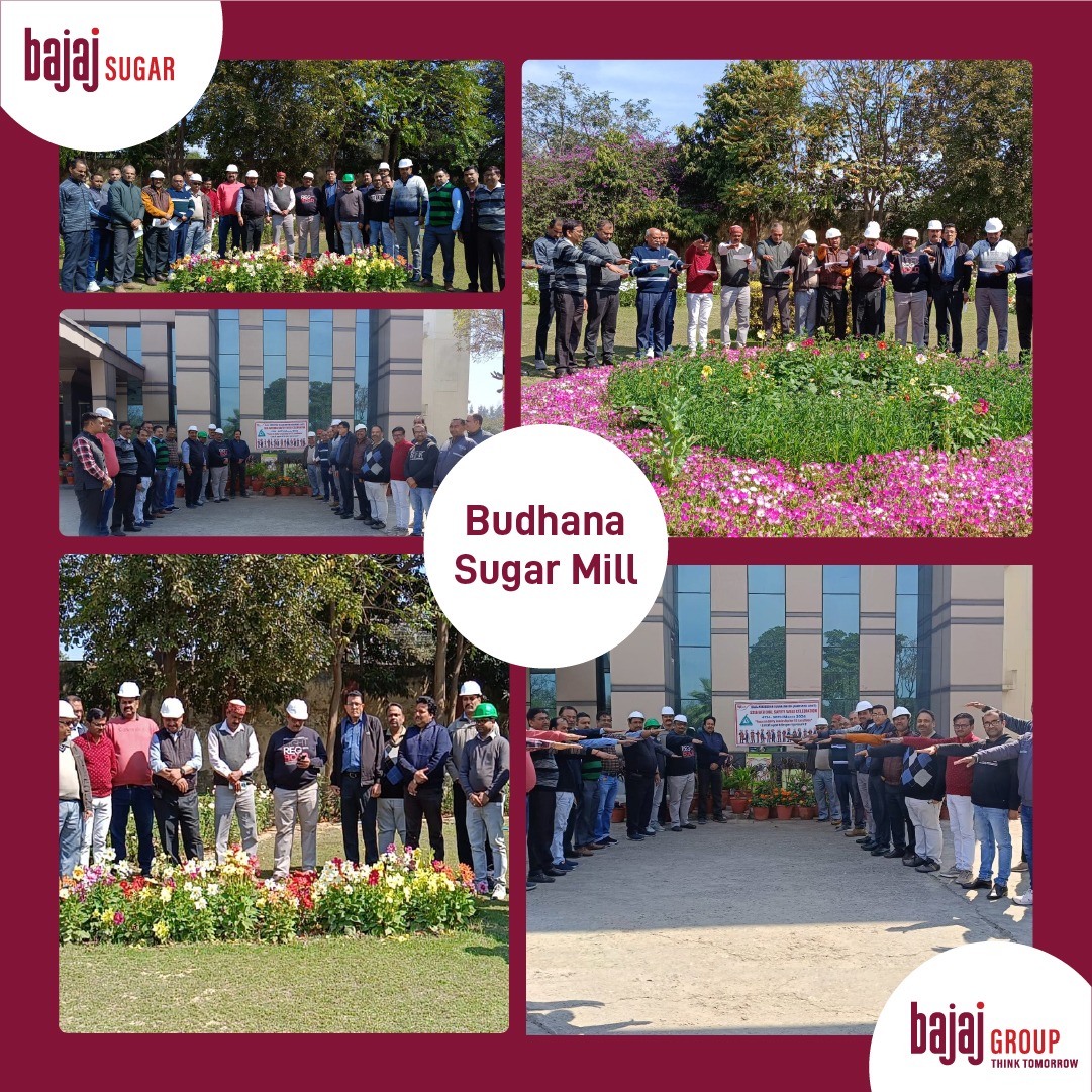 thebajajgroup's tweet photo. #Safety for all is of utmost importance for us as #ValueForLife is one of the core values that we follow at Bajaj Sugar. We are happy to announce that National Safety Week concluded successfully at all our 14 sugar mills. https://t.co/6A8yJfecJF