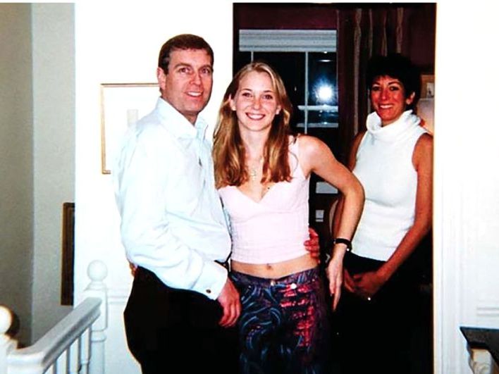 Prince Andrew is now claiming that Kate also photoshopped this photo. #KateMiddleton