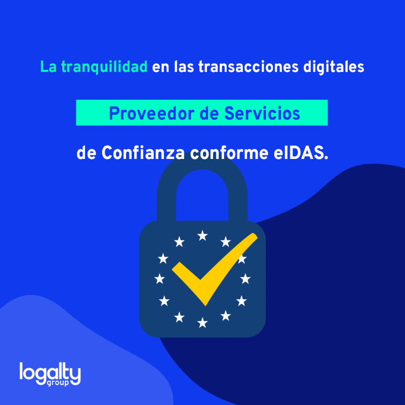 Logalty's tweet photo. En nuestras soluciones encontrarás integrados los servicios cualificados según eIDas ✅

Somos Proveedor de Servicios de Confianza y esto certifica la capacidad de ofrecer servicios cualificados.

Nuestro objetivo es elevar la seguridad de tu empresa en todas tus gestiones 🔒