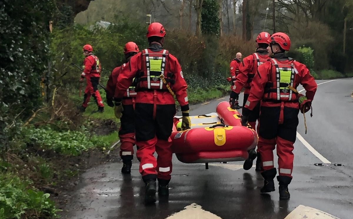 DubFireBrigade's tweet photo. C Watch firefighters from Phibsborough and Tara Street conducted a swift water rescue exercise at the weekend

Thanks to @ESBNetworks Turlough Hill for the water supply and @wrensnestpub for the use of their facilities 🏊‍♀️ 🛟 🚑 🚒 https://t.co/q1OBB0xOzg