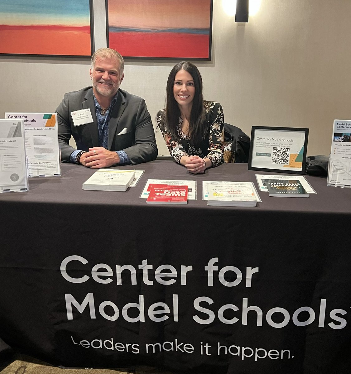 It’s a full day at the National Leaders Conference w/ @NAESP and @NASSP as our principal representatives from across the country prepare to be the voice of students/teachers/admins in DC. Leaders, stop by and visit @ModelSchoolsHMH for your chance to win one of our edu books!