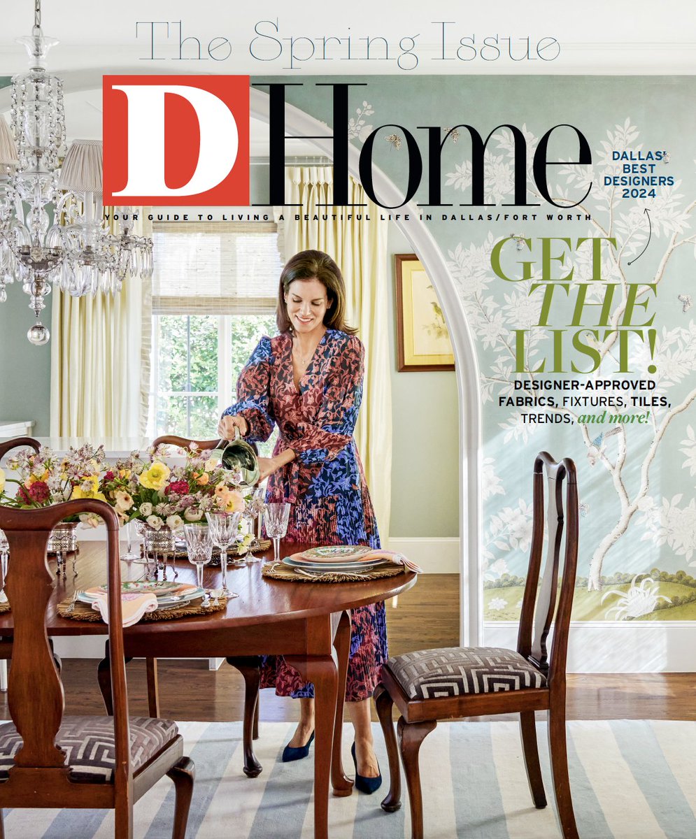 SBLongInteriors's tweet photo. I’m honored to be included on D Home’s Best Designers list for the 11th consecutive year!  Thank you DHome and all that supported me and the @SBLongInteriors  team on this accolade! https://t.co/1r99w6INEI