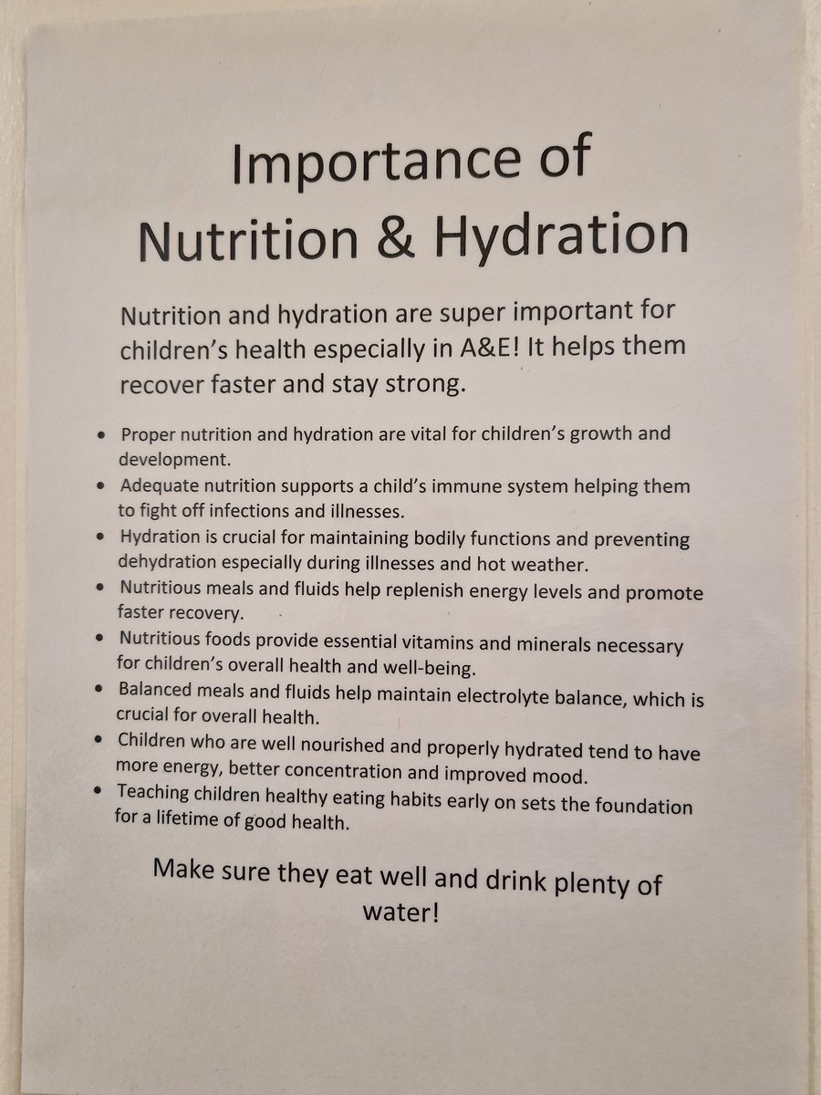kimmie ๐คฉ๐พ๐๐๐ ๐ธ๐ (@niall19991) on Twitter photo Paeds A&E Nutrition & Hydration new board ๐ Its our 1st time being involved in the N&H week so its a work in progress and we hope to learn and develop through out the whole week for our patients and staff ๐ <a href="/NHWeek/">N&H Week</a> <a href="/Paeds_ED_NMGH/">NMGH - Paediatric Emergency Department</a> <a href="/NMGHED/">NMGH ED</a> <a href="/MFT_QIT/">Quality Assurance Team</a> <a href="/CBreen8214/">Christine Breen</a> <a href="/sharonlouisesi1/">Sharon Louise Sim</a> Paeds A&E Nutrition & Hydration new board ๐ Its our 1st time being involved in the N&H week so its a work in progress and we hope to learn and develop through out the whole week for our patients and staff ๐ <a href="/NHWeek/">N&H Week</a> <a href="/Paeds_ED_NMGH/">NMGH - Paediatric Emergency Department</a> <a href="/NMGHED/">NMGH ED</a> <a href="/MFT_QIT/">Quality Assurance Team</a> <a href="/CBreen8214/">Christine Breen</a> <a href="/sharonlouisesi1/">Sharon Louise Sim</a>