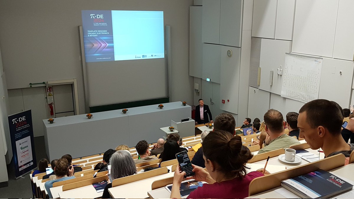 Klaus Meerholz is just opening #TIDE2024 at @ChemUniCologne! We are looking forward to many interesting #research talks and posters and having a great time with our guests!
