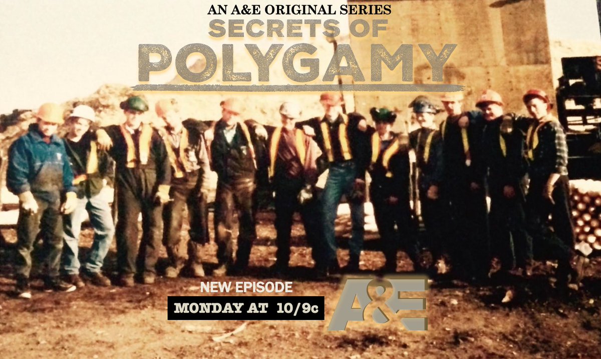 SecretsPolygamy's tweet photo. Tonight! Watch "The #LostBoys" on #SecretsOf Polygamy. @MatsonBrowning speaks candidly with a #LGBTQ ex-member of the #KingstonClan and Canadian๐จ๐ฆ #FLDS, then seeks out the notorious polygamous leader, Winston Blackmore himself! Monumental. Not to be missed!
@AETV's #SecretsOfPolygamy, All-New Mondays 10/9c.