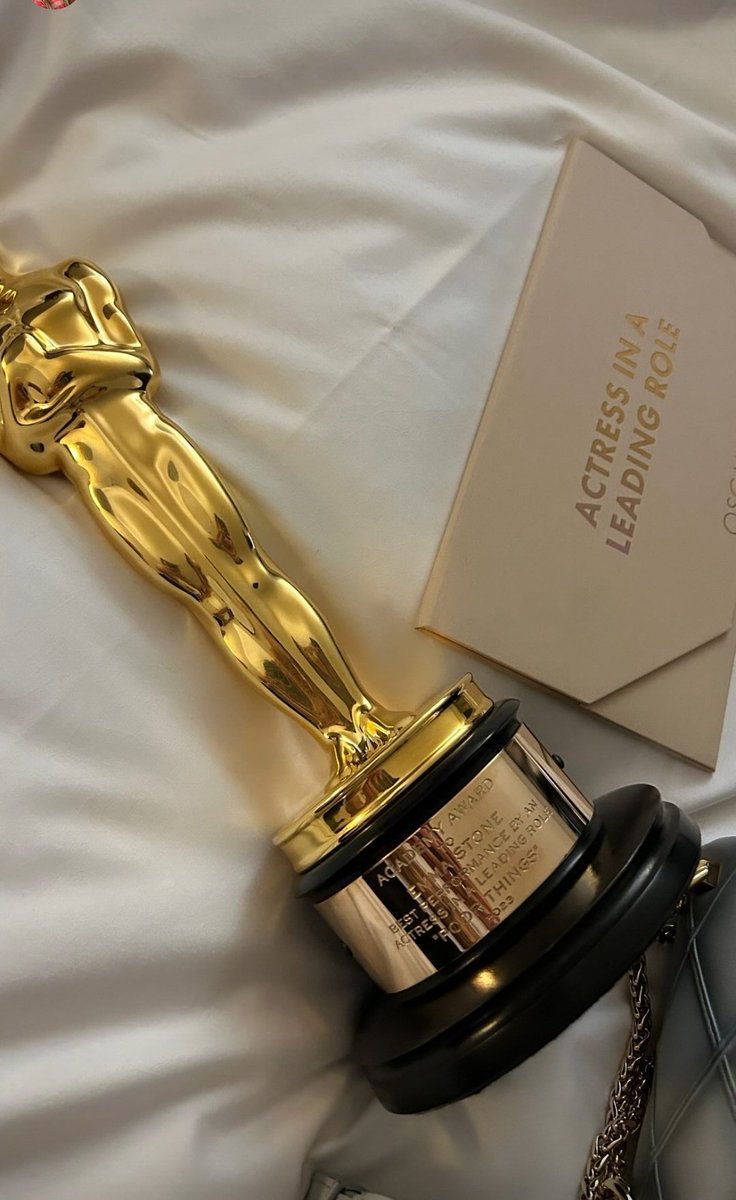 Well deserving 
#Oscars #EmmaStone #BestActress