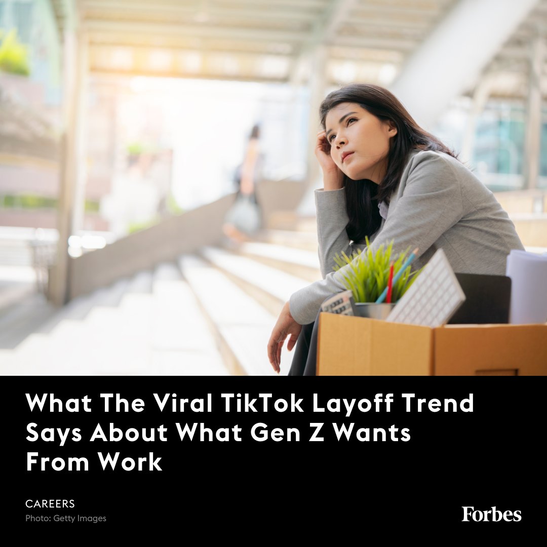 As waves of layoffs continue to rock the tech sector, the digital natives of Gen Z are increasingly finding an angle – and some content— in an otherwise traumatizing experience.  trib.al/Zi1LjJ9?
