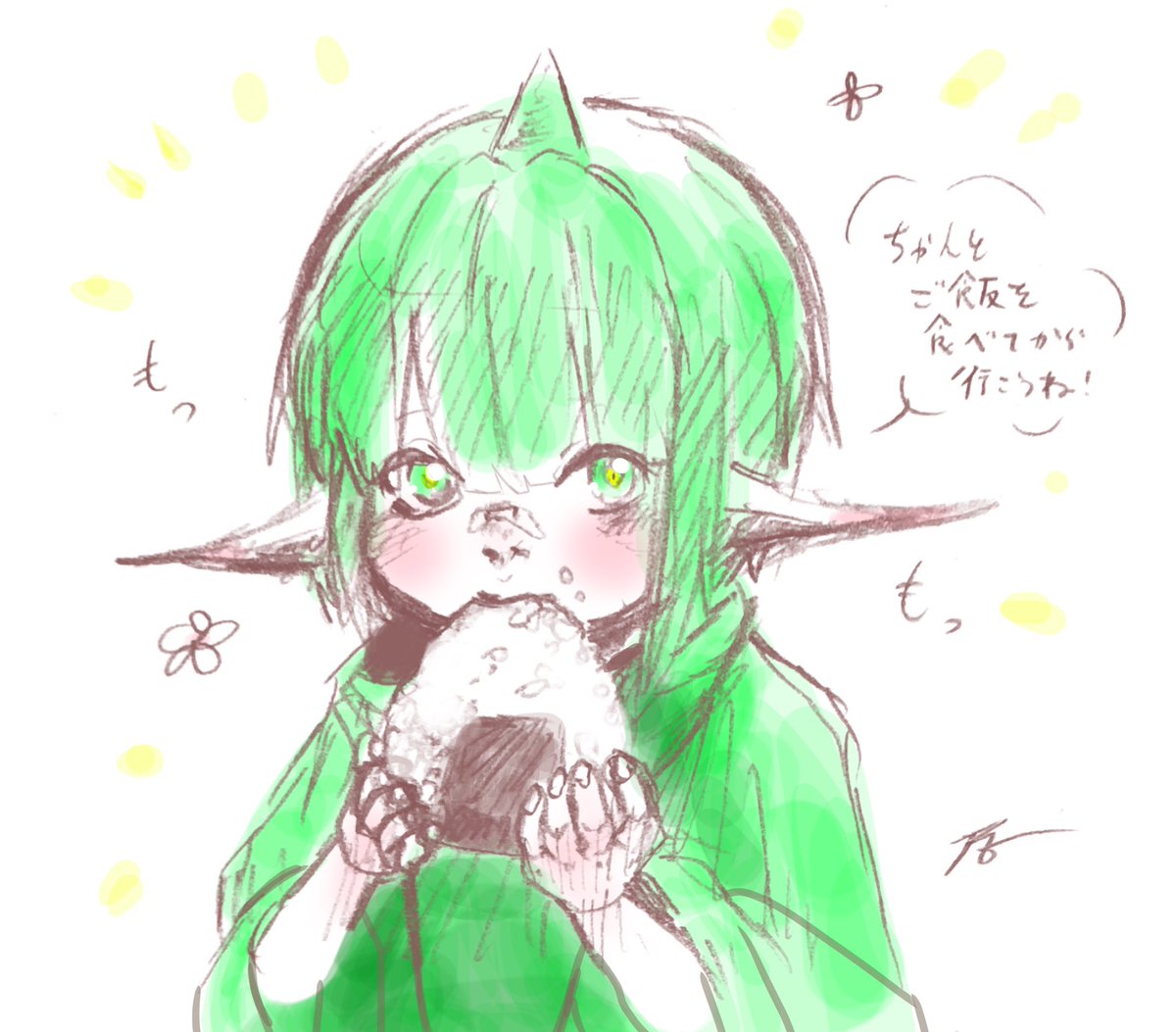 #同じ人が描いた温度差が凄い絵を貼る

便乗 