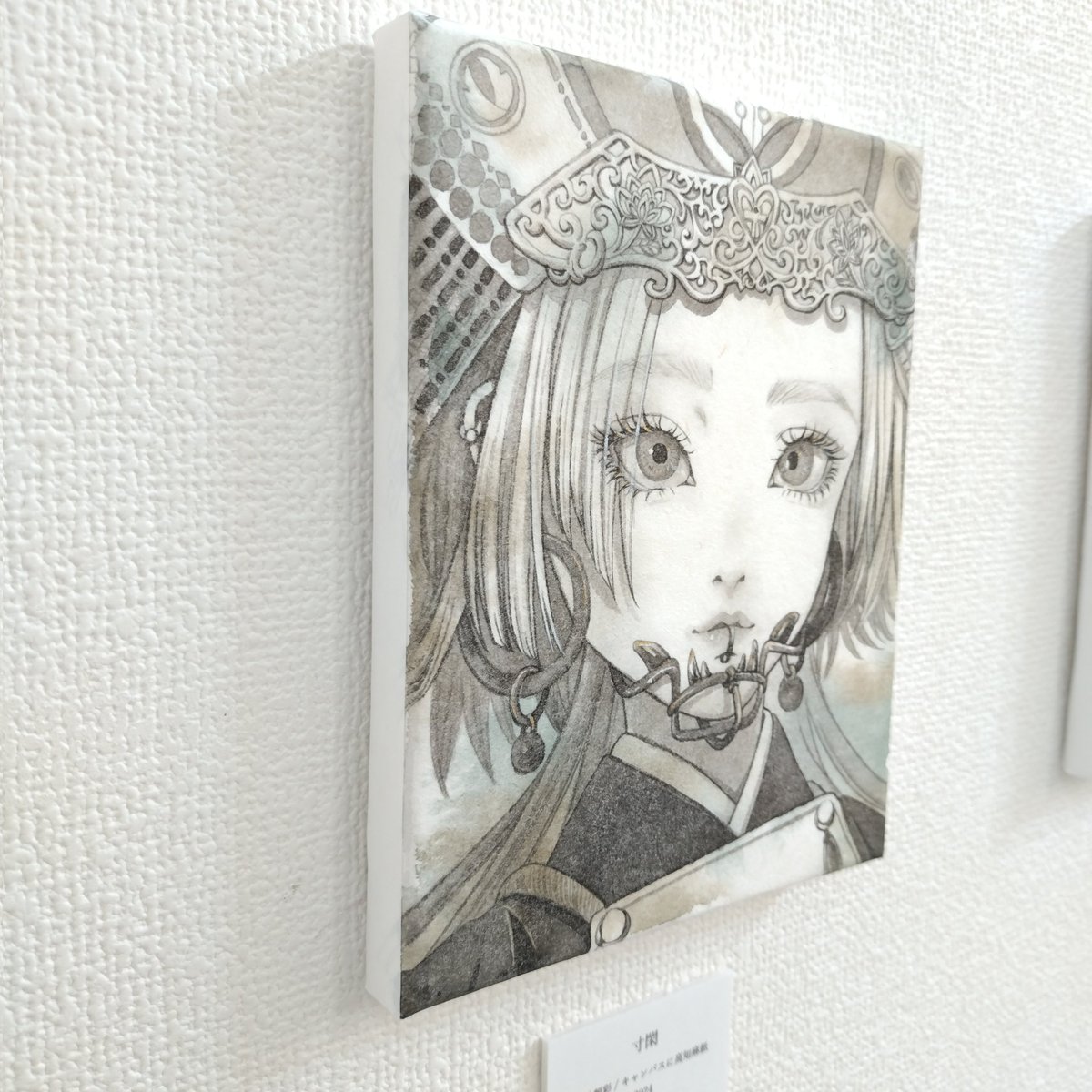 shibatacho's tweet photo. 「梅田小品展2024」より
岬ましろ「寸閑」
F0、墨・顔彩・キャンバスに高知麻紙
税込 ¥27,500
作品のお問合せや通販ご希望の方はホームページからお願いいたします。→ https://t.co/Ak1aEzmiqy
#梅田小品展 #art #アート #japanesepainting #oilpainting #acrylicpaint #伊智万莉奈 #OCPOCC #奥野久美子 #交久瀬ノア #川﨑千尋 #川原萌 #木子幸恵 #グランギシメオ #菅野愛沙子 #谷川真紀 #土淵麻衣 #中原実香 #中村藍 #樋口遥陽 #前田彩華 #岬ましろ #桃生ぴこ #百世 #森本ゆい #芝田町画廊 #大阪 #梅田