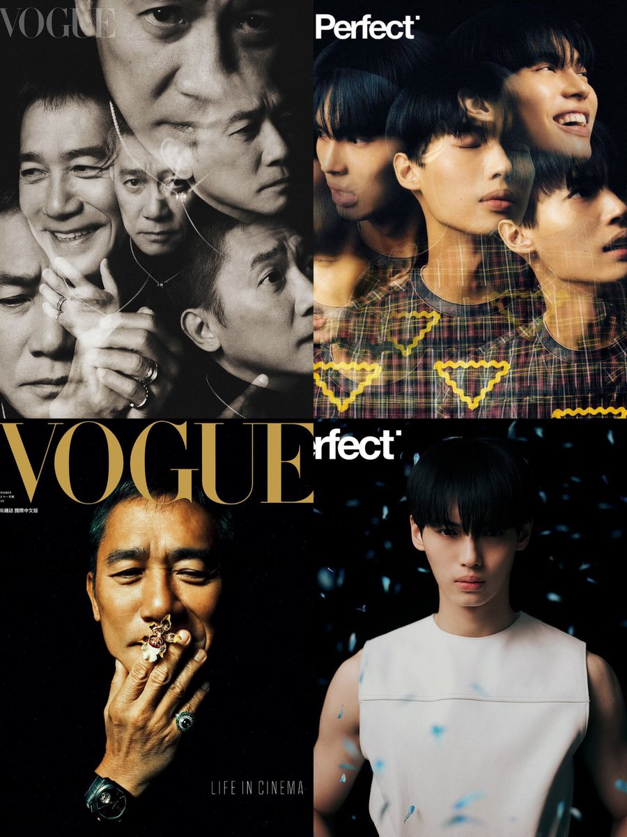 tony leung cover for vogue (taiwan)
win metawin cover for perfect mag (uk)
both photographed by cho giseok in 2023

win metawin #tonyleung
@winmetawin #winmetawin