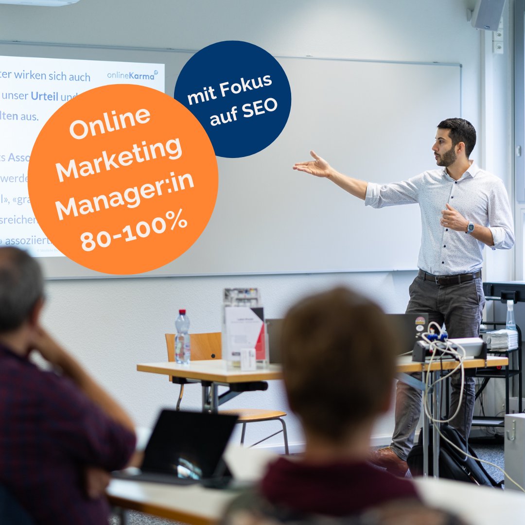 Ist #SEO dein Spezialgebiet? Dann bewirb dich jetzt als Online-Marketing Manager:in bei onlineKarma! 🚀

🫶 Super #Team, spannende #Kunden, flexibles #Homeoffice und viele weitere #Vorteile warten auf dich.

onlinekarma.ch/job-marketing-…