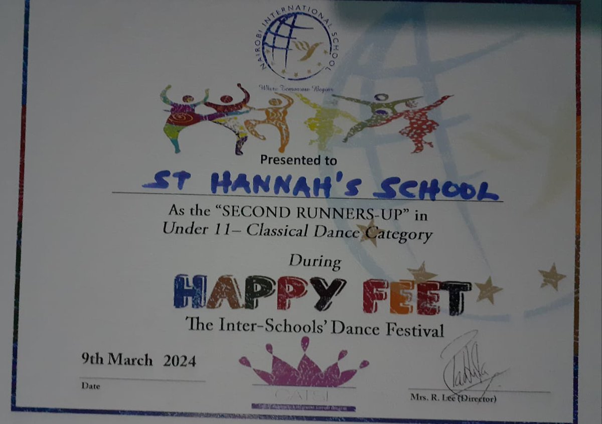 sthannahs's tweet photo. St. Hannah’s Ballerinas and Dancers were among 13 schools and dance clubs that competed at the Happy Feet Interschool Dance Festival held at Nairobi International School this Saturday. Well done to all our participants who represented us. You did us proud. https://t.co/Ufrm9xD4Hm