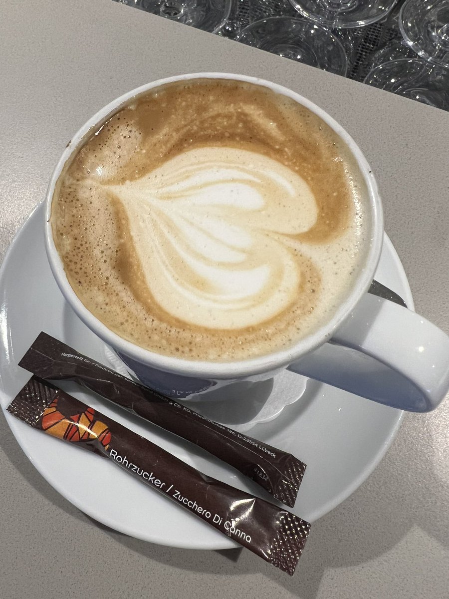 Good morning Amsterdam! Looking forward to the conference session for #CLIARiver24 today and kicking off with a fine flat white on <a href="/APTouring/">APT</a>’s Travelmarvel Polaris