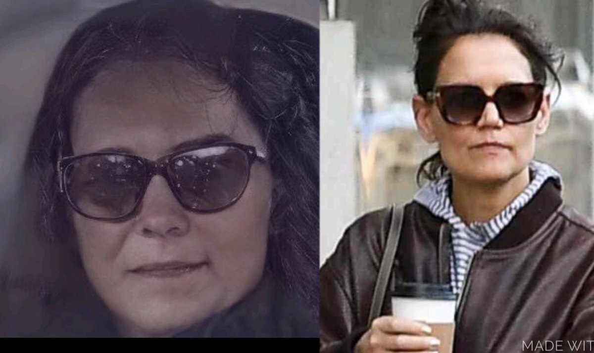 keeshanadine's tweet photo. @MedicTrommasher Is it just me or is the car picture giving Katie Holmes vibes 😅😂 https://t.co/JI6qDSnORS