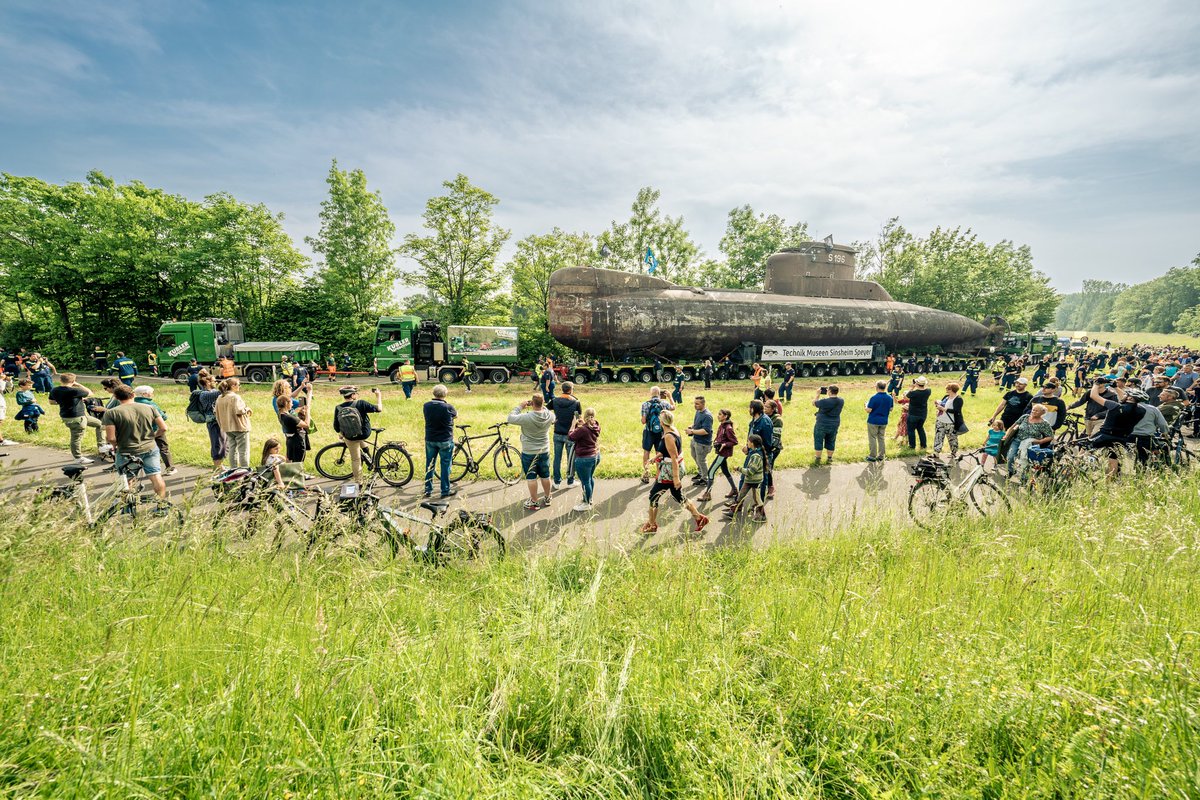 Im Juli ist es soweit! Der spektakuläre Transport des U-Boots U17 wartet auf euch! 🚢 
Folgt der Reise durch malerische Orte &amp; seid Zeugen dieses einzigartigen Ereignisses! 🌟 #UBoot #U17 #U17sinsheim #TechnikMuseen_SinsheimSpeyer #fürfansvonfans