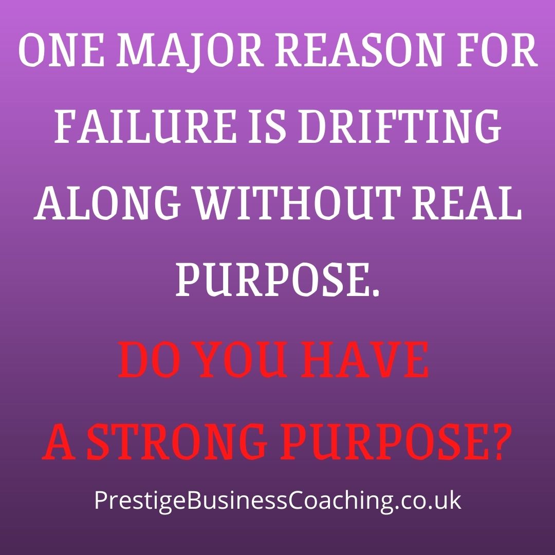 ✅ How Strong Is Your Purpose? - A strong purpose will give you direction and the motivation to progress. #ukearlyhour #smallbiz #entrepreneur #success