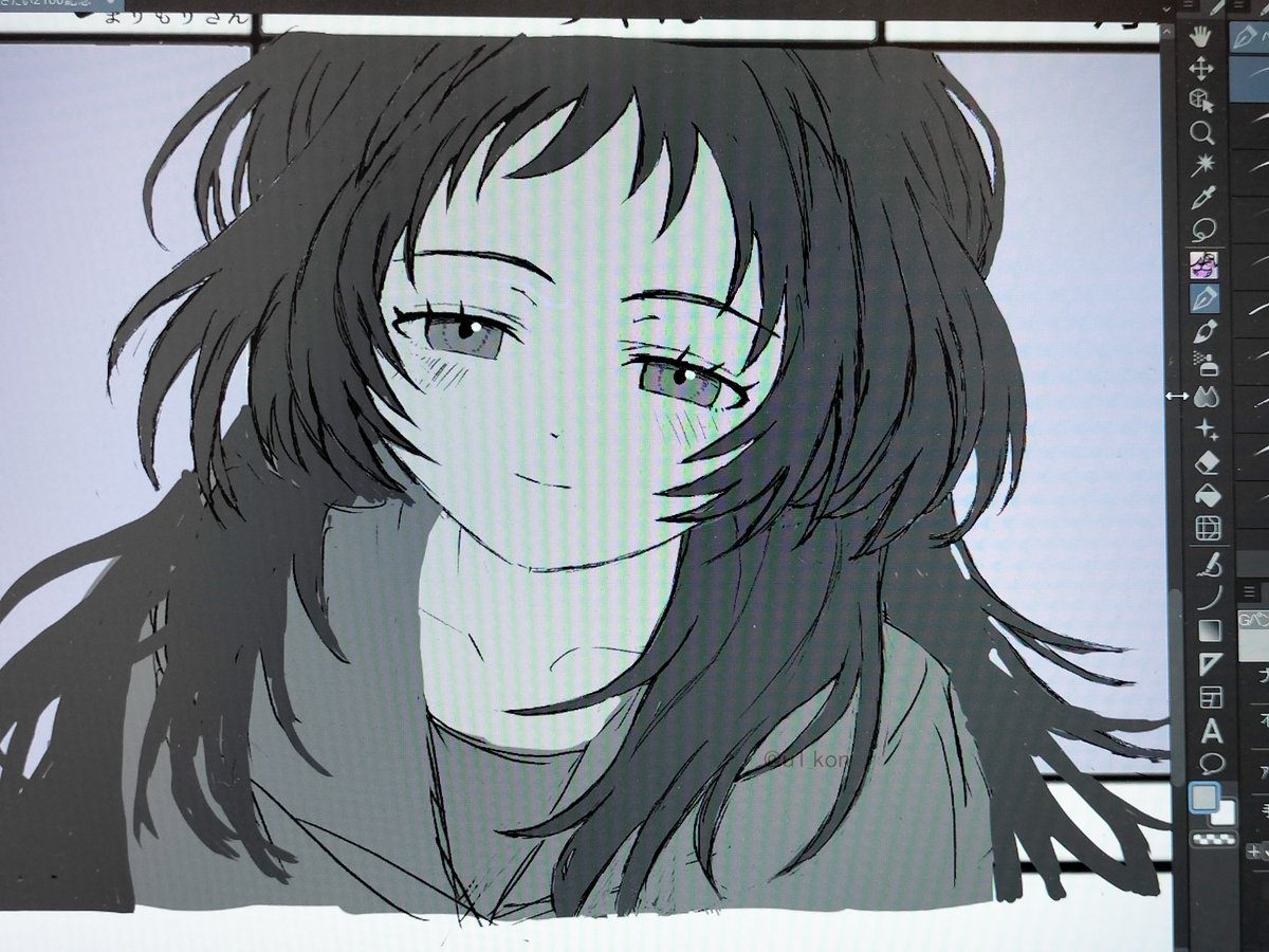 最後の娘描きます😊
って言っても枠が埋まらなかったので、自分で描きたい娘を描こうと思います😅
グレーラフ進行中😆 