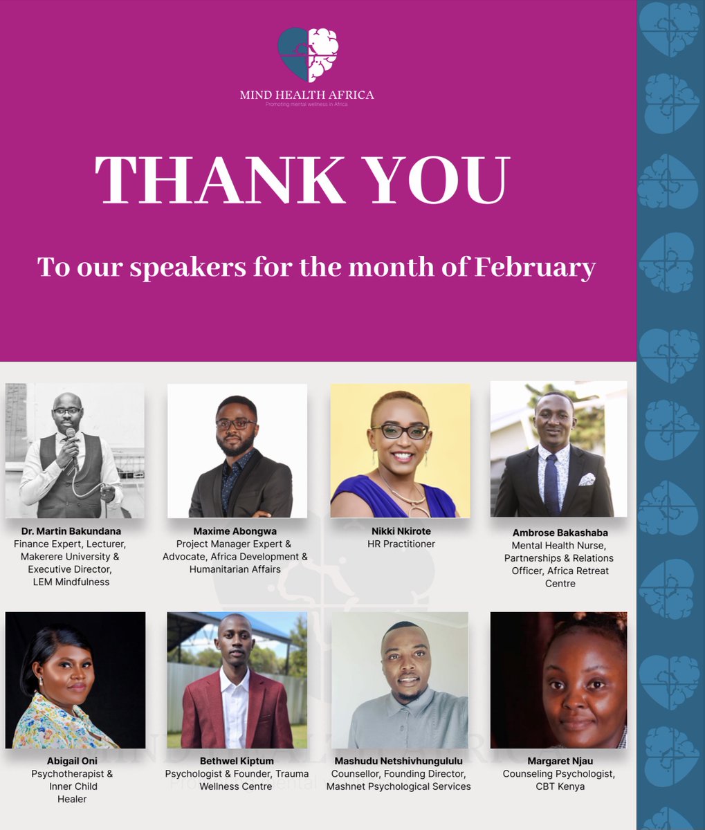 Last month, @mind_health1, started Money Mondays & Wellness Wednesdays Series. It's been a journey of learning, faith, & pushing past fear. Join me in expressing deepest gratitude to our speakers. 🎉 Summaries in English & French: drive.google.com/drive/folders/… @Talk2Abby_ @Bethu_kip