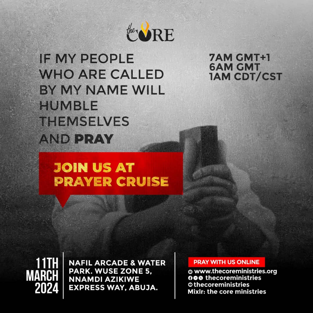 thecoremin's tweet image. Welcome to Prayer Cruise with PosE!!!

You can connect with us on;

Facebook: tinyurl.com/yepd365c

Mixlr: mixlr.com/the-core-minis…

Youtube:
https:tinyurl.com/ynz3dcju

We are delighted to have you pray with us! 

Enjoy Escalated Favour