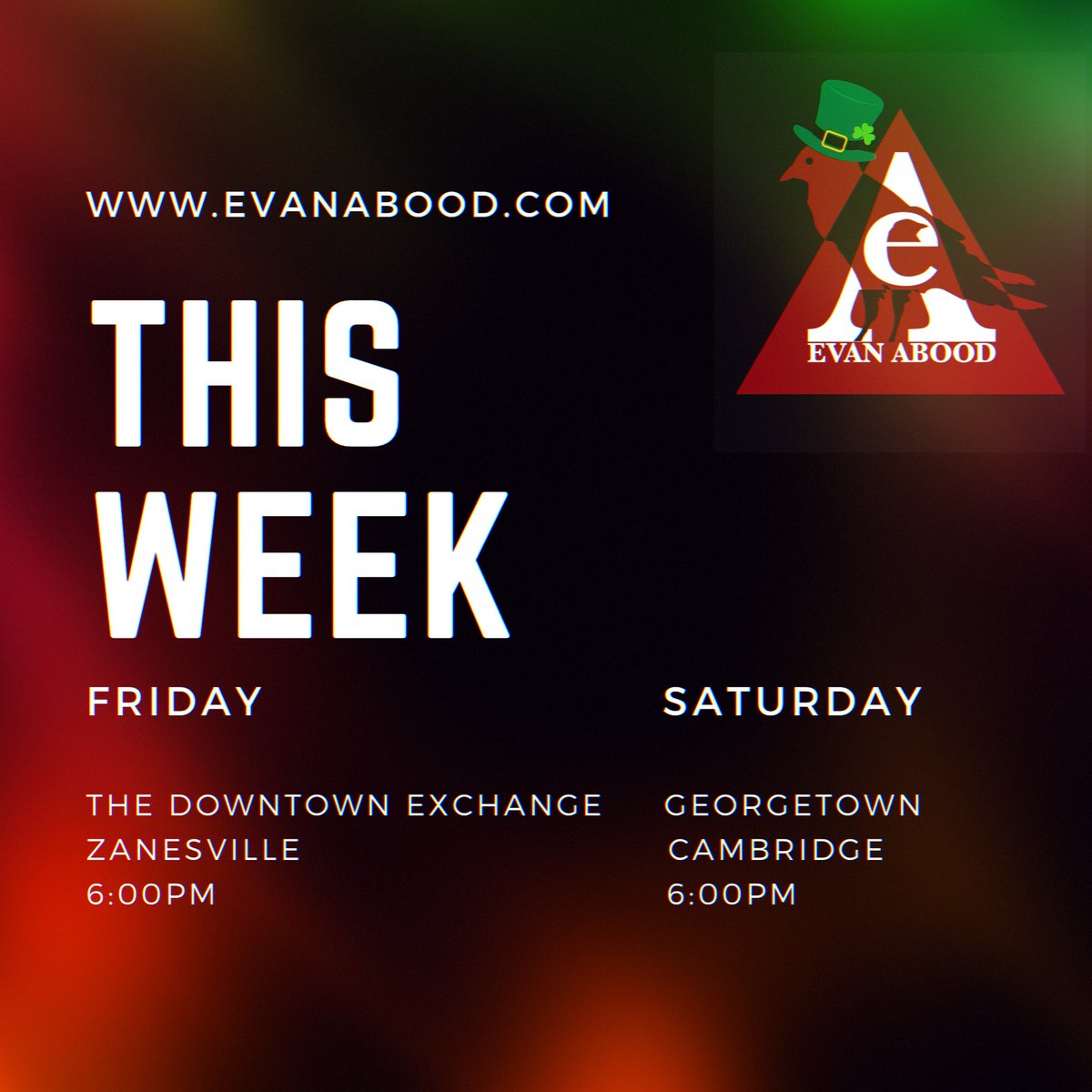 evanabood's tweet photo. The weekend is looking good!
Friday The Downtown Exchange 6pm
Sat Georgetown Vineyards 6pm
https://t.co/UKSzKEJGuU
โข
โข
#livemusic #ohiorocks #singersongwriter #acoustic #local #supportlocal #zanesville #cambridge #ohio #ohiomusic #rock #grunge #indie #alternativerock https://t.co/oww2MfamaA