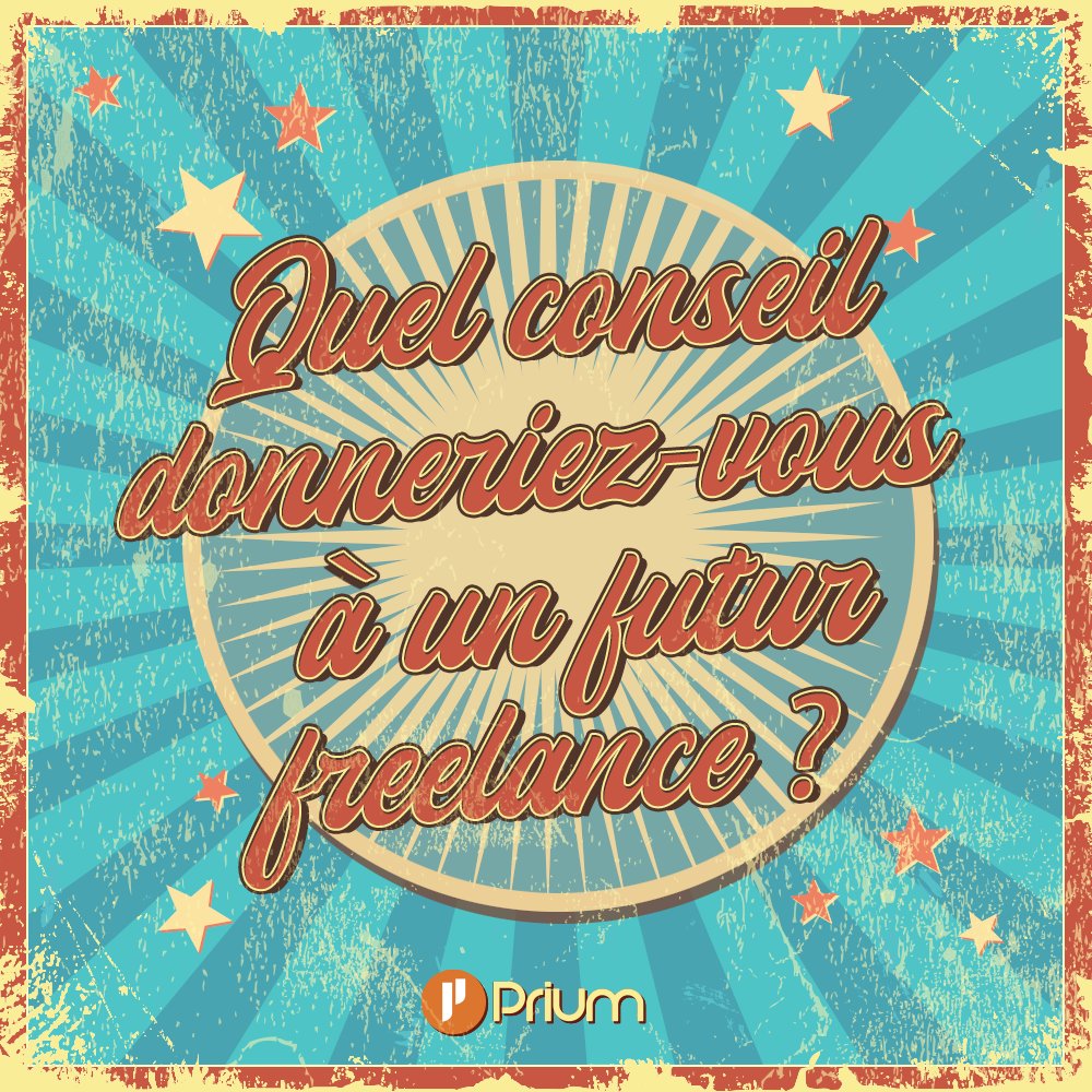 [❓QUESTION ] Nous avons besoin de votre expertise pour accompagner les futurs indépendants !

Quel conseil donneriez-vous à un futur freelance ?

Partagez vos tips à notre communauté pour aider les freelances qui souhaitent se lancer 🚀🚀

👇 RDV en commentaires 👇

#freelance