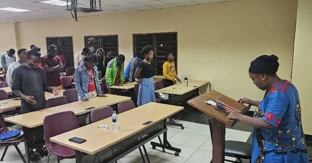 GoMovementMW's tweet photo. The Evangelism training on Thursday 7 March was a success .
With 46 students in attendance who are now prepared to GO!

We believe God that out of this meeting, there will rise a group of young people that will shake their surrounding even the nations with the Gospel
#GOMovement https://t.co/o02qwj8cBk