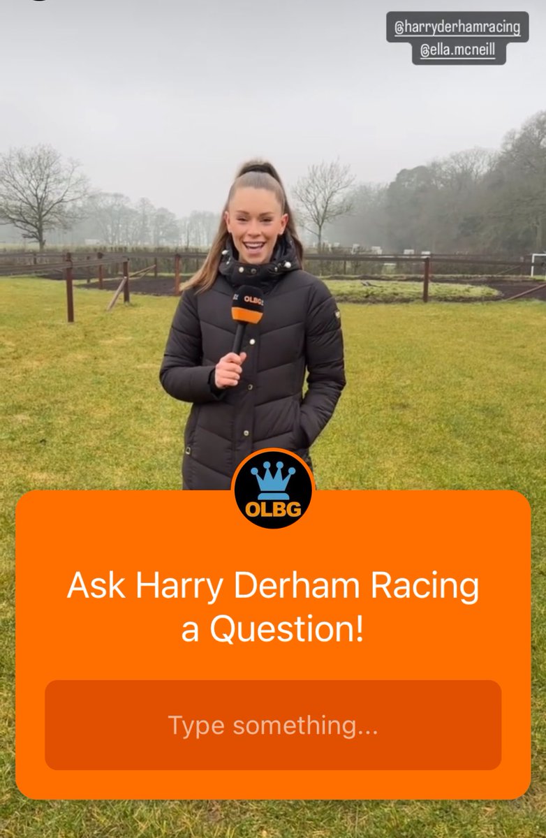 It’s Cheltenham week! 🏇🏻🏇🏻🏇🏻 Got a question for @Harry05Derham that you would like answering? 😁 Head over to our Instagram story and ask away NOW ➡️ instagram.com/olbg?igsh=MTdi…
