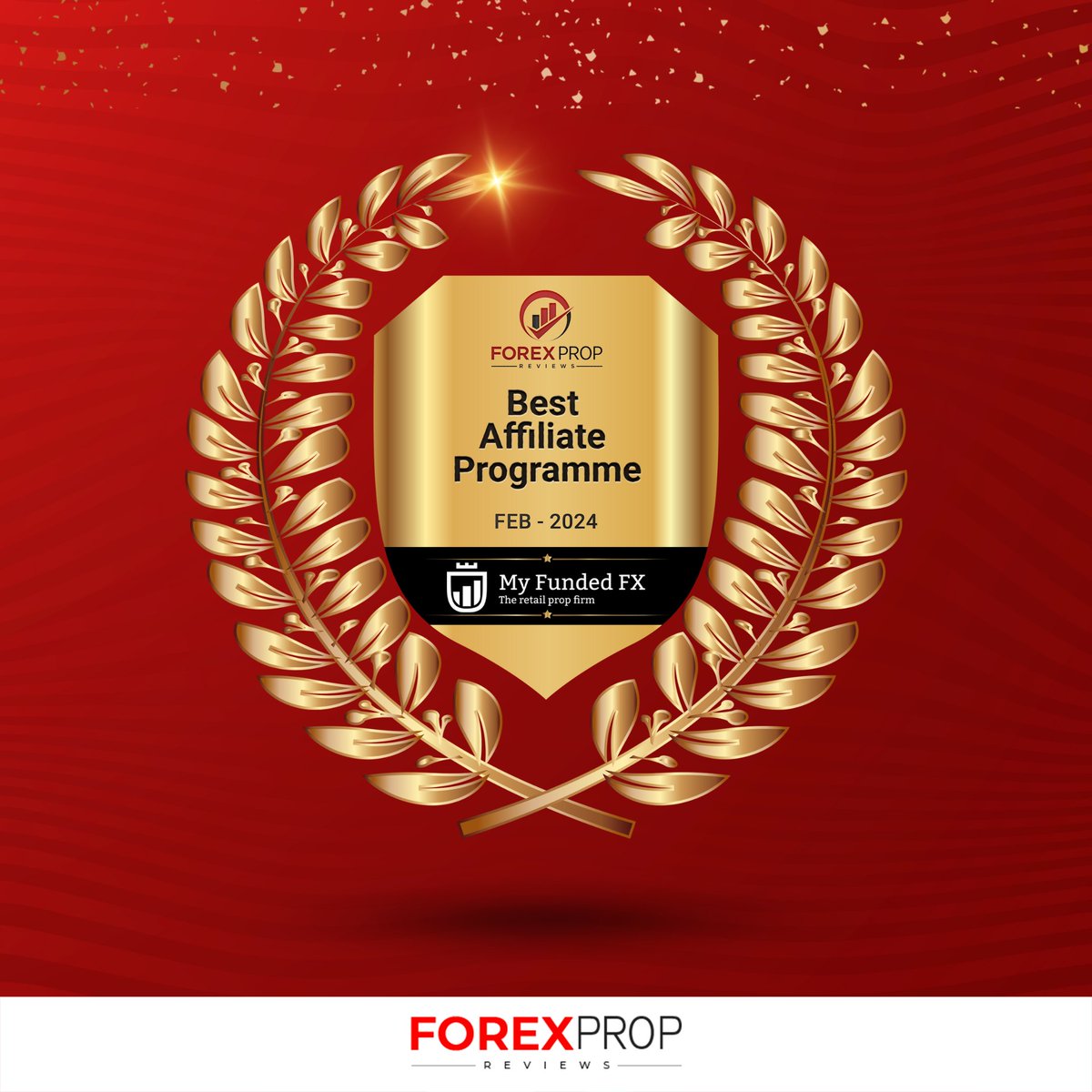 fxpropreviews's tweet photo. 🏆 We are excited to announce that "My Funded FX" has been awarded our prestigious title of Best Affiliate Program! 💰 Head over to our website to learn more about this top-performing prop firm.
#PropFirms #ForexPropReviews #MyFundedFX #BestAffiliateProgram #Forex https://t.co/OWcvnt3rPf
