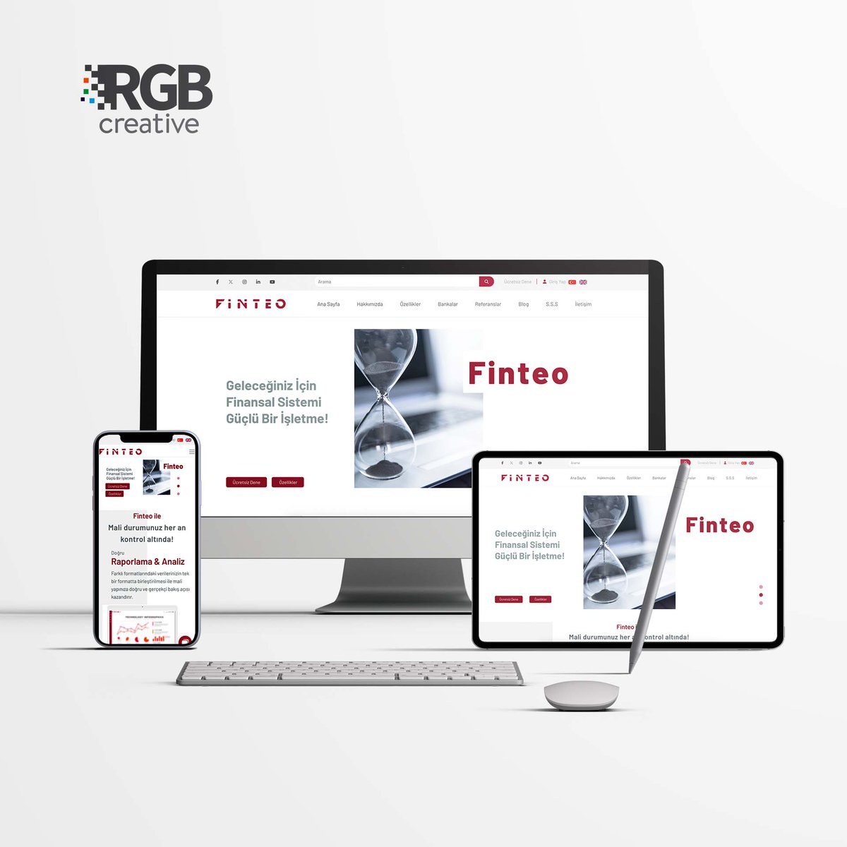 Finteo Web Tasarım ve Php uygulama hizmetleri.
#webtasarım #webtasarim #webdesign #website #eticaret #eticaretyazılımı #internetsitesi #özelwebyazılım #eticaret #php #phpcode #phpkodlama #phpwebsite #rgbcreative