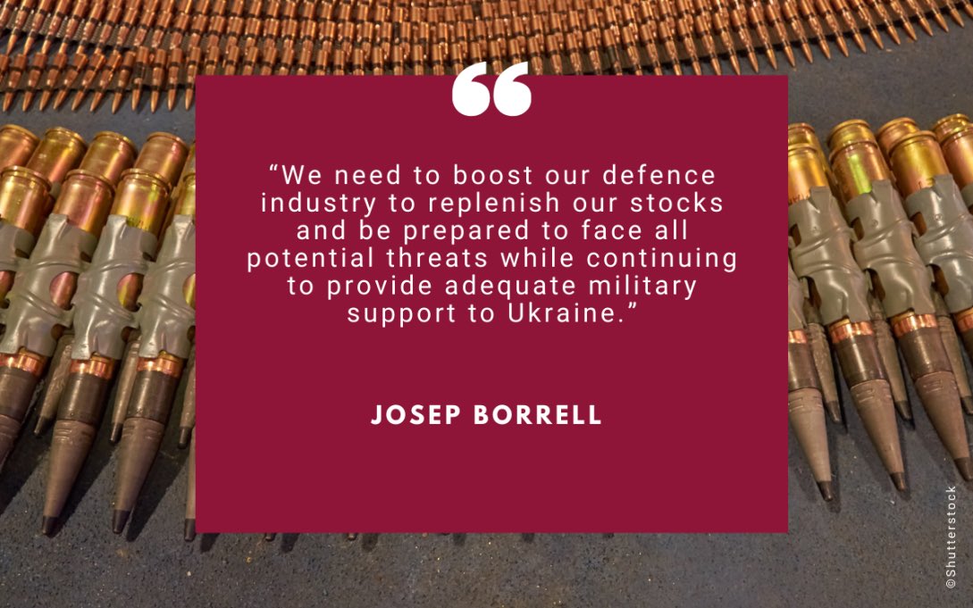 To strengthen our defence in a tense geopolitical context, we urgently need to overcome the fragmentation of our defence industry through more joint procurement and more common projects. Read my blog post on our new European Defence Industrial Strategy: europa.eu/!b8kRWH