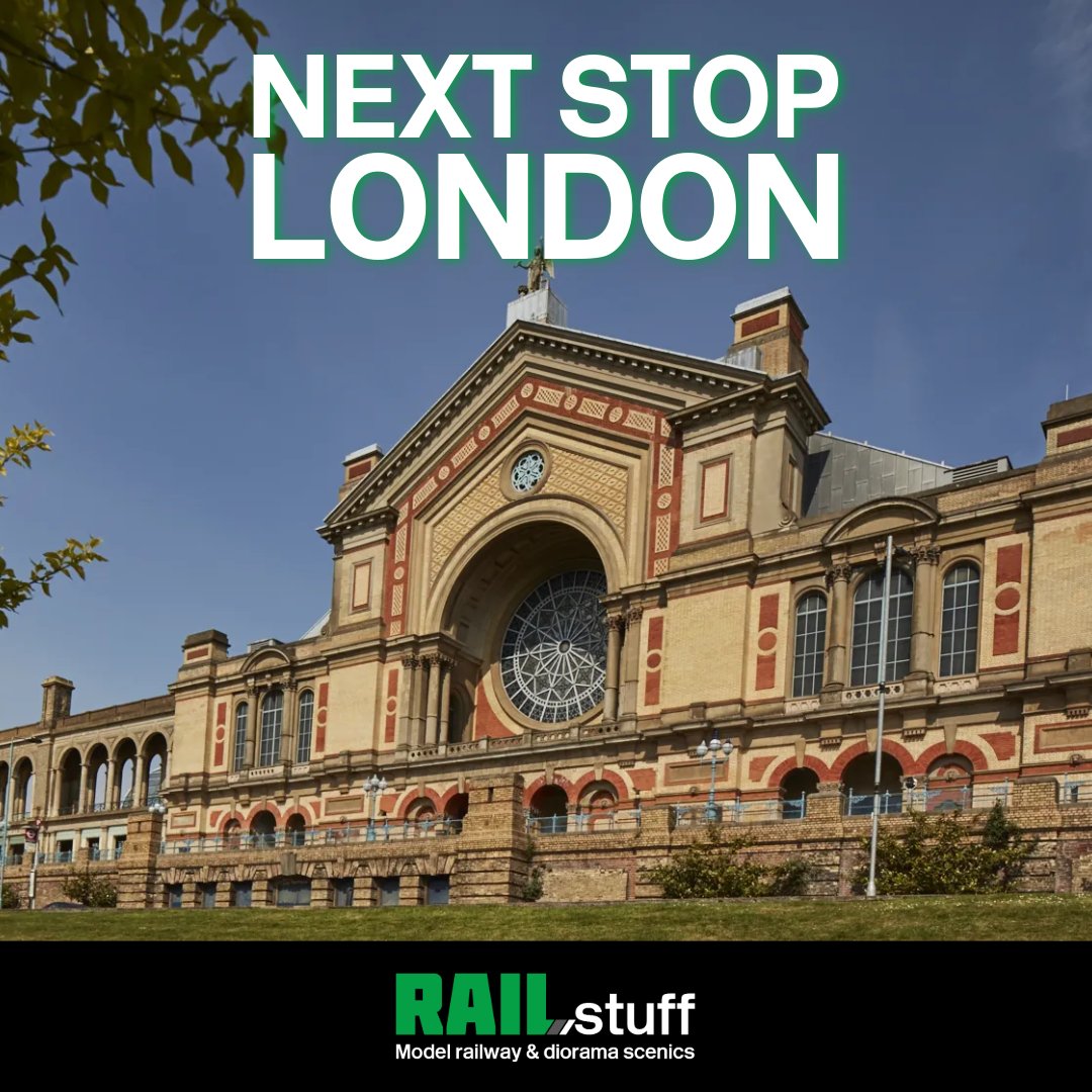 railstuff's tweet image. It's off to Ally Pally this week - come and say hello!