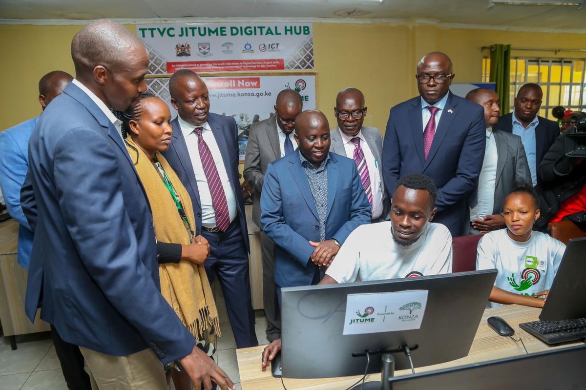 Shedrack_KE's tweet photo. Nandi County is ensuring that their youths become more exposed to technology. #FinyaComputerDollarItoke
JitumeLaunch Taptengelei https://t.co/6Hs3QcYrNJ