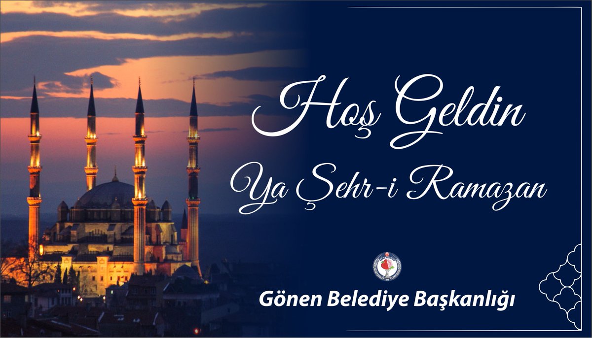 Mübarek Ramazan Ayı'nın vatanımıza, milletimize ve bütün İslâm âlemine, huzur, rahmet ve bereket getirmesini temenni ederiz.