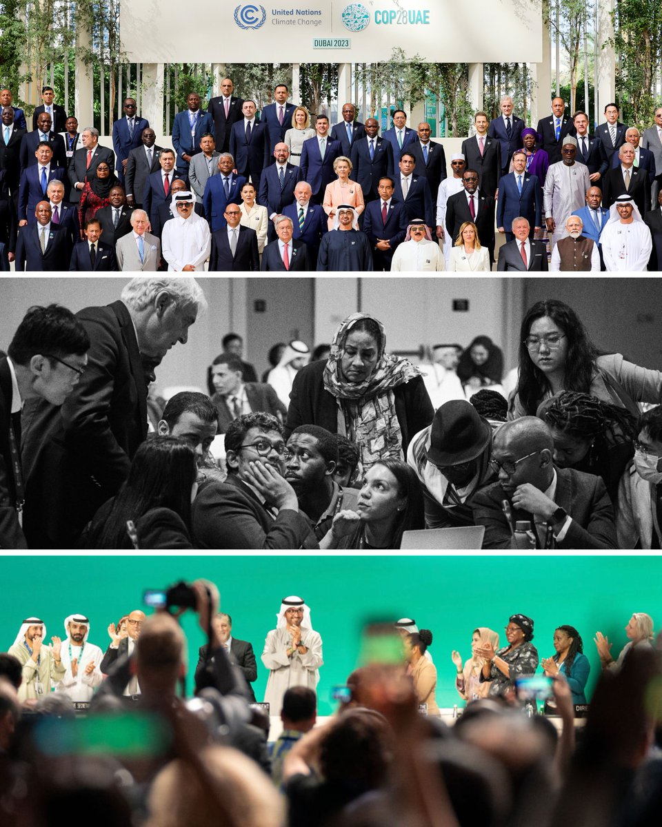 “We will be judged by what we do - not by what we say.”

The historic UAE Consensus - agreed in Dubai last year - requires action from all Parties to secure our future and keep 1.5C within reach.

Together we must continue to unite, to act and to deliver.

#COP28 #UAEConsensus