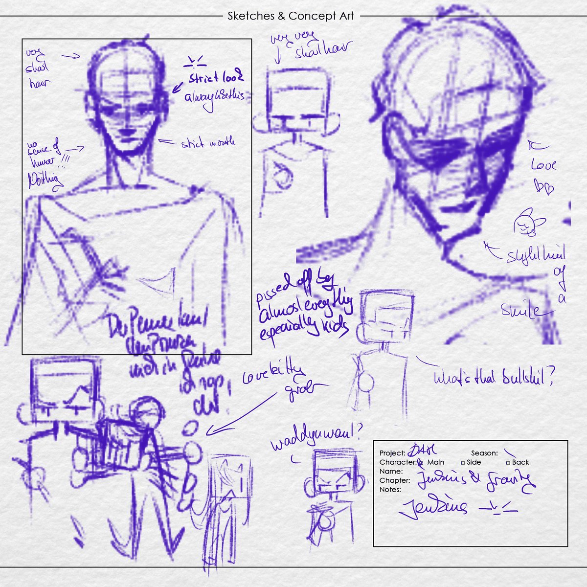 HasiAnn4I's tweet image. Hier seht ihr, wie ich meine One Shots plane. Ich zeichne vorher immer ein kleines Konzept, wo ich Posen, Haltung, Gesichtsausdrücke und motive teste. Sieht dementsprechend murksig aus. Den One Shot könnt ihr auf Instagram lesen: instagram.com/p/Cz3h0PbIdkx/…  

 #fourthinstance