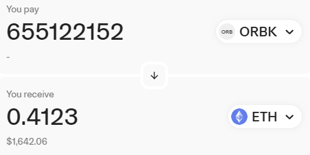 DaveAusters's tweet image. $ORBK airdrop is live