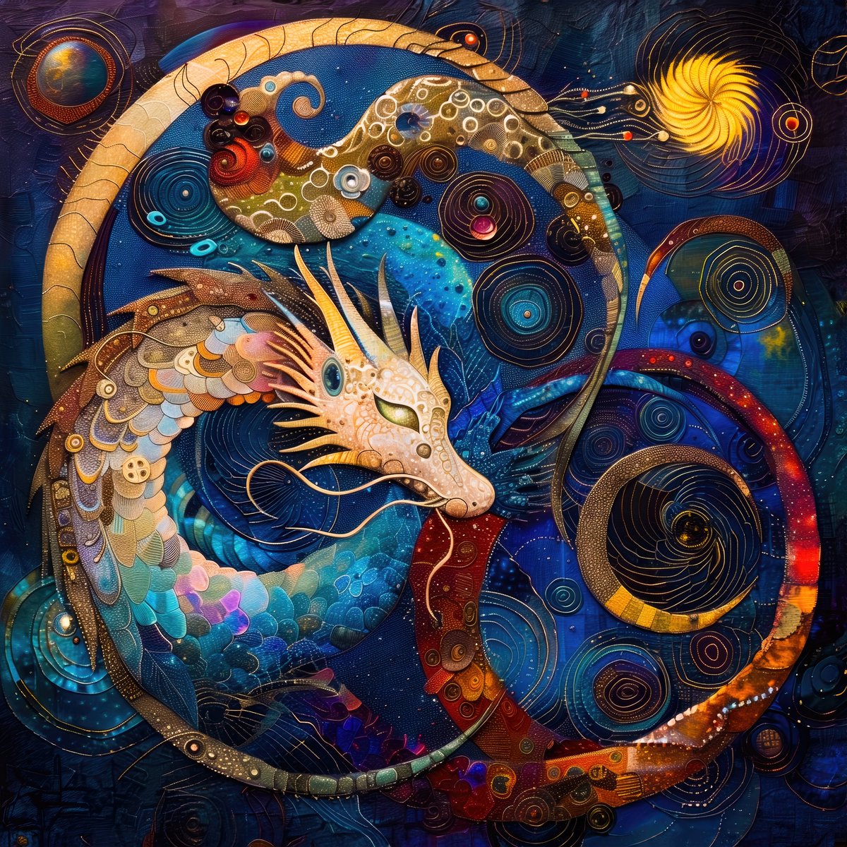 rodicqart's tweet photo. Gm #NFTArts / #TezosArts Lovers  ☕️😍!
Have an awesome week 🥳
@JustUsMining 🤍&amp; @BohBohHead 🤍
'Dragon of the Night'   &amp; 'Love is blind #3' https://t.co/ecXrllP6uf