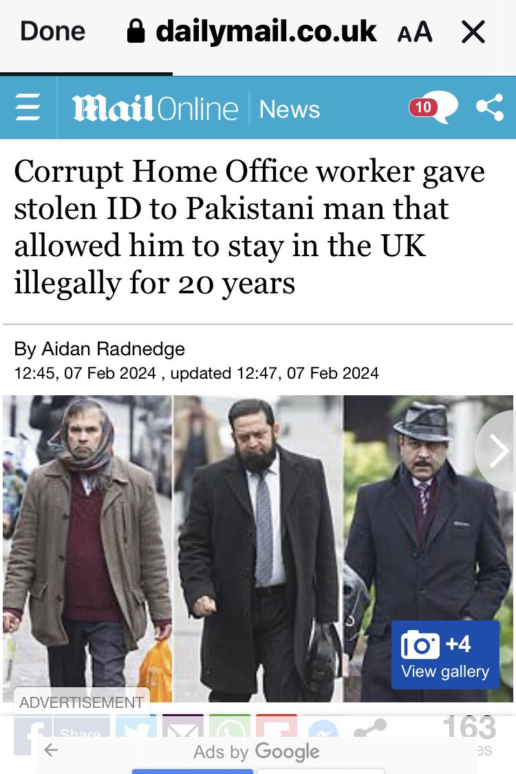 Deport the illegal. Jail the Home Office worker. Take every penny they own and give it to HMRC. When they come out of prison make them work until every penny it costed us is paid back.