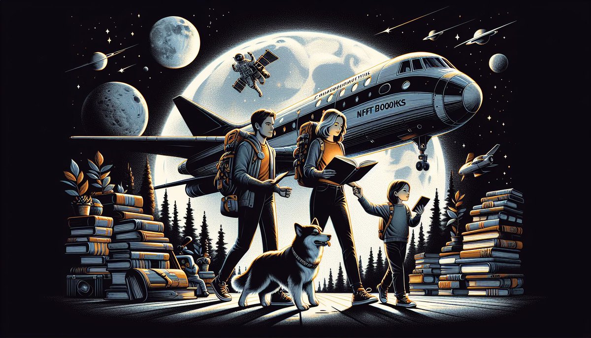 SteveLeGiap's tweet photo. @ElonMuskPDA Are you ready to take off with #NFTBOOKS destination Moon ? Time is running out. Buy your ticket now before it's too late !!! #NFTBOOKS  #MEXC  #Binance #RBIF #Bybit #BybitListing https://t.co/Ywf2HZXObd