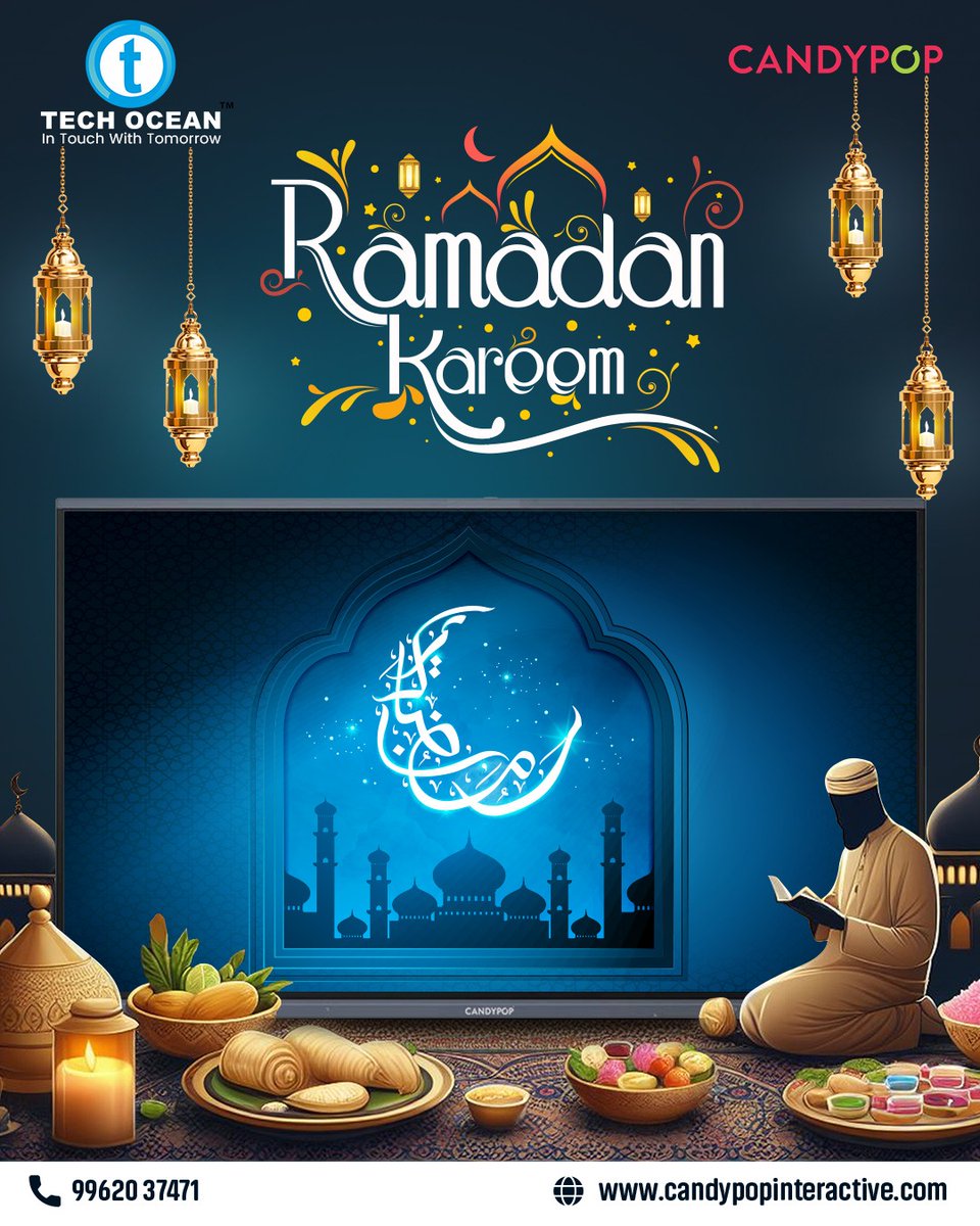 techocean2's tweet image. May your Ramadan be Kareem with Love, Harmony, and Spiritual Growth.

99620 37471
techocean.in

#RamadanKareem #techocean #RamadanMubarak #BlessedRamadan #HandsOnEducation #CollaborativeLearning #SocialEmotionalSkills #IntellectualStimulation #MultiSensoryLearning