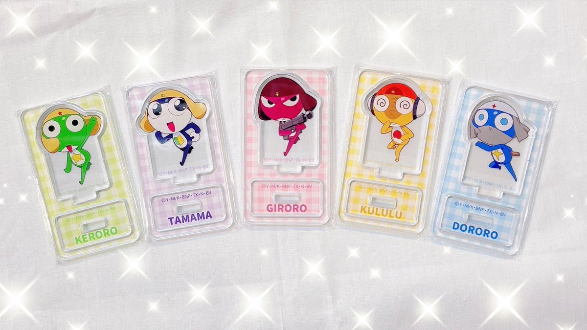 🐸新商品情報🐸 #ケロロ軍曹 より新商品が入荷いたしました🎶 魅力的な