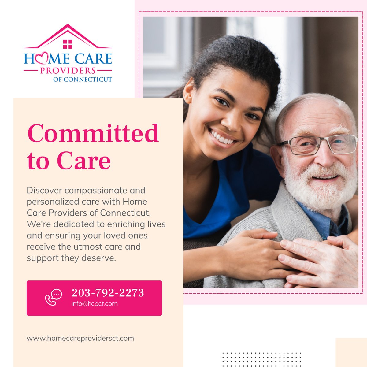 At Home Care Providers of Connecticut, your well-being is our priority. Trust in our compassionate care to support your loved ones with dignity and respect. Connect with us today! 

#BethelCT #HomeCare #CommittedToCare #UtmostCare #CompassionateCare
