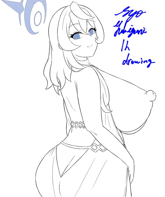 #ブルアカ
#天雨アコ 
ラフガキ 